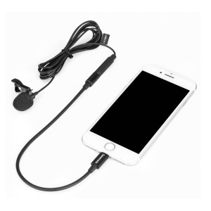 میکروفون یقه ای با سیم سارامونیک مدل LavMicro U1A رابط Lightning